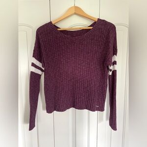 Purple Hollister Sweater